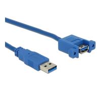 [85112] Delock Câble USB 3.2 Gen1 (USB 3.0) USB-A mâle, USB-A Femelle 1.00 m ...