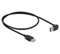 85185 Câble USB 2.0 Plaqué Or 0,5m Noir 24AWG,28AWG 480Mbps DELOCK