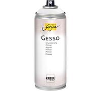 Kreul 85274 - SOLO GOYA Gesso blanc 400 ml Aérosol, pour l'apprêt sans traits de pinceau visibles, séchage mat, résistant à l'eau, à base d'alcool/d'eau