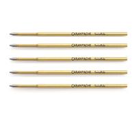 [8528.000-5] CARAN D'ACHE Lot de 5 Mines pour stylo à bille SwissRide pointe ...