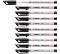 [853/46-10] STABILO Lot de 10 Feutres pour Transaprent OHPen encre soluble Po...