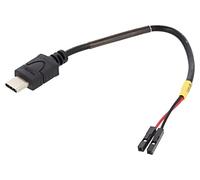 85394 Câble USB C mâle, connecteur coudé 1pin x2 0,1m DELOCK