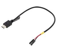 85395 Câble USB C mâle, connecteur coudé 1pin x2 0,2m DELOCK