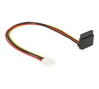 [85510] Delock Câble d'alimentation interne Floppy 4Pin Bu > SATA 15Pin Bu 0.30m