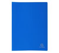 EXACOMPTA Protège-documents A4 Polypro 50 pochettes 100 vues Bleu