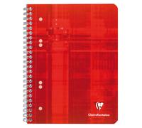 [8576C-3] Clairefontaine Lot de 3 Cahiers spiralé, A5, ligné 8 mm, 160 pages