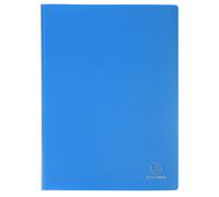 Exacompta Porte-vues OPAK A4 Polypropylène souple 160 vues Bleu clair