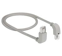 DeLock Câble réseau 85861 Cat6 S/FTP (S-STP) Gris 0,5 m
