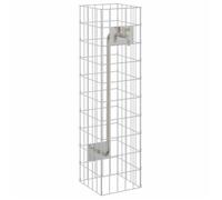 85868 &GRAND Colonne gabion - SUIKUN - avec robinet 100x25x25cm - Acier inoxydable 304.