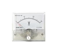 85C1 Analogue DC Voltage Needle Panel Meter Voltmeter 1V 2V 3V 5V 10V 15V 30V 50V 100V 150V 300V NWPNLXEA(3V)