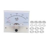 85C1 DC 0-200mA Ammeter | ±2.5% Accuracy Current Measuring Device for Voltage Stabilizers/Electrical Distribution Cabinets/Test Boards | Vertical Installation with Damping