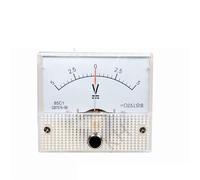 85C1-V Type de pointeur DC voltmètre positif et négatif 5V10V15V20V30V50V100V150V250V compteur bidirectionnel 1 pièces(300V -0-300V)