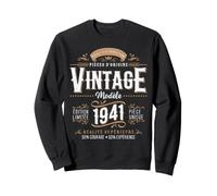 85e Anniversaire Idée Cadeau 85 Ans Homme Femme Vintage 1941 Sweatshirt