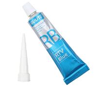 85g Pâte à Joint Haute Température, Mastic en Silicone pour Moteur et Carburateur - Étanchéité du Service et Joint Carter Huile - Plage de Température -60 °C à 300 °C - Bleu