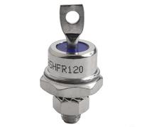 85hf120/85hfr120 Stud Mount Elite Negative 85a 1200v Redresseur Anode Diode de courant ou surtension positive 6 mm Borne à vis pour chauve-souris (85HFR120)