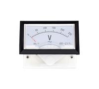 85L17 AC 5V 10V 15V 25V 30V 45V 50V 75V 70 * 40mm Rectangle Analog Volt Voltage Panel Meter NWPNLXEA(450V)