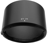85mm RF Lens Hood for ET-77 Canon RF 85mm F2 Macro STM [Not Fit for RF85mm F1.2 L USM] Lens on Camera EOS R6 R6 Mark II R5 RP R (for Accessories), Lens Hood, Black, No