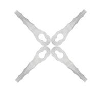 85mm Stainless Steel Brush Cutter Replacement Blades Spare Knives ，Compatible for Stihl ，FSA 45 FSA 57 Grass Trimmer Garden Lawn Mower Blade(8pcs)