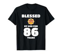 86 Ans de fidélité, béni par Dieu T-Shirt