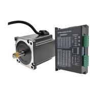 86 Step electronic starter NEMA34 4.5Nm 6.5Nm 8.5Nm 12Nm 6.0A Stepper electronic starter D14mm 2 Phase For CNC 86BYG DM860H IINKUEYK(Motor and DM860H,86BYGH100-6.5Nm)