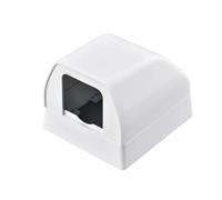 86 Type Heightened Splash Box Self-adhesive Electrical Wall Socket Switch Protection Cover Bathroom Accessories NWPNLXEA(4)
