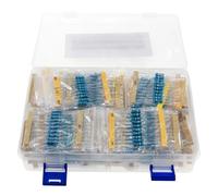 860Pcs 86Values x 10Pcs 1% 1W Metal Film Resistor Assorted Kit set 0.1 ohm~ 10M ohm Capacitor Range box EKFBQBGW