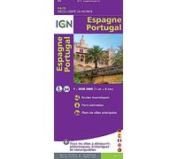 Collectif – IGN Institut Géographique National – 86111 Espagne/Portugal 1/800.000 – Atlas, broché