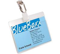 [8612-19] DURABLE Boite de 5 Porte-badge avec Clip 90 x 60 mm Transparent