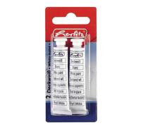 Herlitz – Blanc de Chine – 2 tubes de 7,5 ml