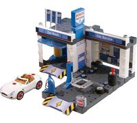 8647 Station-Service Bosch Avec Lavage Automatique Et Plateforme Élévatrice Réglable En Hauteur Voiture Démontable Comprise Dimensions : 41 Cm X 39 Cm X 29 Cm Jouet Pour Enfants À Partir De 3