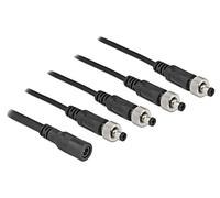 86588 Câble DC 5,5/2,1 Mâle x4,DC 5,5/2,1 Prise Droit 0,5m DELOCK