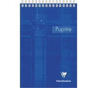 8662c Un Bloc Pupitre À Spirale En-Tête - A5 14,5x21 Cm - 160 Pages Détachables Petits Carreaux - Papier Blanc 90 G - Couverture Carte Pelliculée Couleur Aléatoire[L397]
