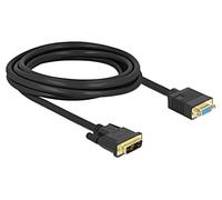 86754 Câble DVI-A (12+5) mâle, femelle VGA single link L: 3 mètres 30AWG DELOCK