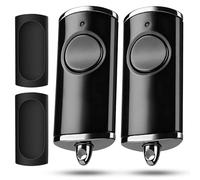 868,3 BiSecur Lot de 2 télécommandes pour ouvre-porte de garage Compatible avec Hörmann HSE1-868-BS Noir