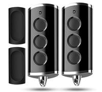868,3 BiSecur Lot de 2 télécommandes pour ouvre-porte de garage Compatible avec Hörmann HSE4-868-BS Noir