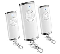 868,3 BS MHz Telecommande Portail Hörmann, 4 Canaux Télécommande de Rechange Bip Portail Porte De Garage Compatible avec Hörmann HSE2-868-BS, HSE-4-868-BS, HS1-868-BS, HS4-868-BS, 3PCS Blanc