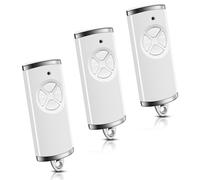 868,3MHz Telecommande Portail, Télécommande de porte de garage Compatible avec Hörmann bs HSM4 HSE2 HS1 HS4 HSZ1 HSZ2,Bip Portail de Garage - Blanc (Lot de 3)