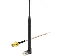 868 Mhz Antenne Sma Antenne Wifi Pc 3 Dbi Nfc Rfid Adaptateur Sma Mâle + Sma Femelle Câble Pigtail Rg178 15 Cm Pour Antenne Gsm Cb Radio Sans Fil Wifi Homematic Ccu2 Cc1101[X1619]
