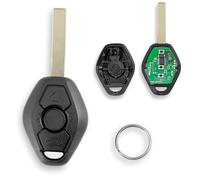 868 MHz pour BMW Série 3 5 6 7 X3 X5 Z3 Z4 Z8 Série E46 E39 E60 E63 E64 E38 E83 E53 E36 E85 E52 pour BMW E60 Clé BMW E46 Clé de voiture à distance F46 ob avec porte-clés