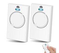 868 MHz Telecommande Portail,Télécommande Compatible avec XT2 868 SLH LR, XT4 868 SLH LR,4 Canaux Telecommande Porte de Garage,Noir (Lot de 2)