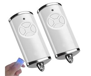 868 MHz Télécommande pour porte de garage, 4 canaux Télécommande de portail pour Hormann Handsender, Bip portail de porte de garage compatible avec Hörmann HSM4 HSE2 HS1 HS4 HSZ1(2PCS)