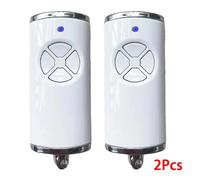 868MHz BS Bisecur Télécommande Compatible avec HSE1 HSE2 HSE4 HSE5-868-BS HS5-868-BS Porte De Garage Déterminer L'émetteur--HSE4 Blanc 2Pcs