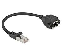 86998 Rallonge Ethernet S/FTP Cat : 6a prise RJ45, connecteur RJ45 DELOCK