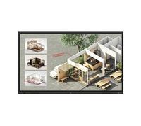 LG Écran CreateBoard TR3DQ 86" LCD rétro-éclairé par LED 4K pour éducation/entreprise