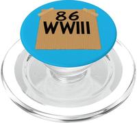 86WWIII - Annuler la guerre avant de nous annuler - Faites la paix PopSockets PopGrip pour MagSafe