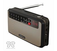 87-108 MHz FM Radio Bluetooth IP67 étanche Haut-Parleur LED Lumière Lecteur de Musique pour Danser Chanter En Plein Air