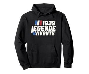 87 Ans Humour Né en 1939 Vintage Cadeau Homme Second Degré Sweat à Capuche