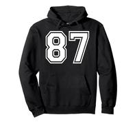 87, numéro Quatre-Vingt-Sept, Correspondance Graphique des Sports d'équipe, Varsity Sweat à Capuche