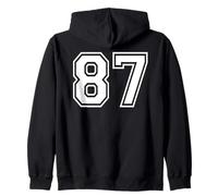 87, numéro Quatre-Vingt-Sept, Correspondance Graphique des Sports d'équipe, Varsity Sweat à Capuche