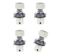 8700 Assemblage de tension pour machine à coudre avec bouton supérieur | Bouton de tension supérieur nervuré, disposition visible à ressort et disque, guide latéral en fil courbé pour un routage